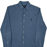 Polo By Ralph Lauren Shirt - XL Blue Cotton