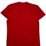 Nautical Theme Hanes Single Stitch T-Shirt - XL Red Cotton