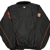 San Francisco Giants Majestic Mlb Baseball Jacket - 2XL Black Polyester