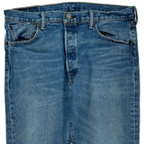501 Levis Jeans - 34W 30L Blue Denim