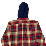 Polo By Ralph Lauren Checked Flannel Shirt - XL Cream Cotton