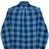 Polo By Ralph Lauren Checked Shirt - Medium Blue Cotton