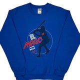 El Mago Javier Baez Gildan Graphic Sweatshirt - Medium Blue Cotton Blend