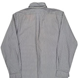 Ralph Lauren Striped Shirt - Large Blue Cotton