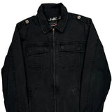 Age 16 Quiksilver Jacket - Large Black Cotton