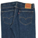 Levis 505 Jeans - 36W 30L Dark Wash Cotton