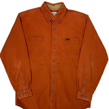 Tall Carhartt Shirt - Large Orange Cotton