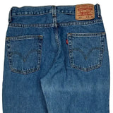 Levis 550 Jeans - 30W 32L Blue Cotton
