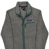 Patagonia Fleece Jacket - XS Gray Polyester
