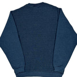 Blank Fruit Of The Loom Sweatshirt - Medium Blue Cotton Blend