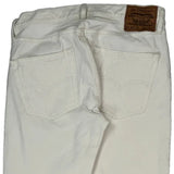Levis Jeans - 32W 30L White Cotton