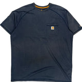 Carhartt Tall T-Shirt - 2XL Blue Cotton