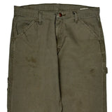 Unbranded Carpenter Trousers - 32W 31L Khaki Cotton