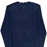 Tommy Hilfiger Long Sleeve T-Shirt - Large Navy Cotton