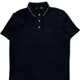 Armani Exchange Polo Shirt - XL Navy Cotton