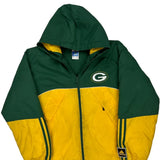 Packers Adidas Football Windbreaker - Large Green Polyester