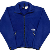 The North Face Fleece Jacket - Medium Blue Polyester