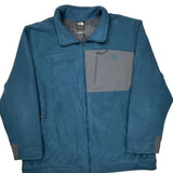 The North Face Fleece Jacket - 2XL Blue Polyester