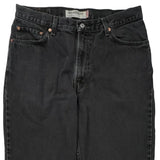 550 Levis Jeans - 36W 30L Black Denim