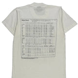 Single Stitch Babe Ruth Screen Stars Graphic T-Shirt - Small White Cotton Blend