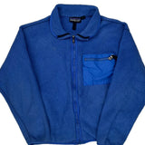 Age 10 Patagonia Fleece Jacket - Medium Blue Polyester