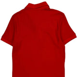 Nike Polo Shirt - Small Red Cotton