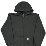 Carhartt Tall Hoodie - XL Black Cotton