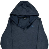 The North Face Fleece - Large Blue Polyester
