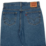 Levis Denim Shorts - 34W 10L Blue Cotton