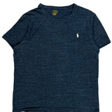 Polo By Ralph Lauren Slim Fit T-Shirt - Large Blue Cotton