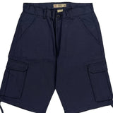 Noiz Cargo Shorts - 31W 11L Navy Cotton