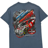Coke Zero 400 At Daytona Gildan Graphic T-Shirt - Medium Blue Cotton