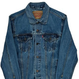 Levis Denim Jacket - Small Blue Denim