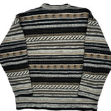 Unbranded Striped Sweater - Large Multicoloured Wool Blend