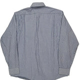 Tommy Hilfiger Checked Shirt - Large Blue Cotton