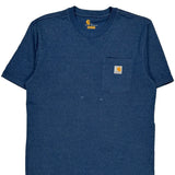 Carhartt T-Shirt - Medium Blue Cotton