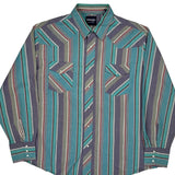 Wrangler Striped Shirt - XL Multicoloured Cotton