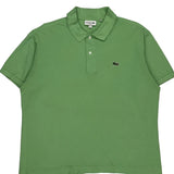 Lacoste Polo Shirt - XL Green Cotton