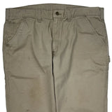 Carhartt Carpenter Pants - 38W 32L Beige Cotton