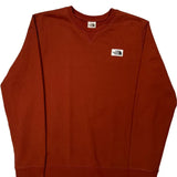 The North Face Sweatshirt - XL Red Cotton