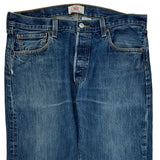 501 Levis Jeans - 36W 30L Blue Cotton