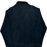 Polo By Ralph Lauren Track Jacket - Medium Black Cotton