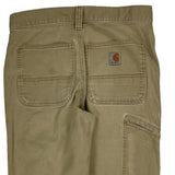 Carhartt Trousers - 32W 32L Beige Cotton