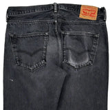501 Levis Jeans - 34W 32L Black Cotton