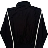Ralph Lauren Striped Track Jacket - Medium Black Polyester