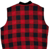 Dickies Checked Gilet - Small Black Cotton