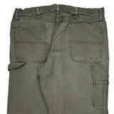Wrangler Carpenter Pants - 36W 32L Gray Cotton