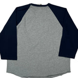 Disney Graphic Long Sleeve T-Shirt - Large Grey Cotton