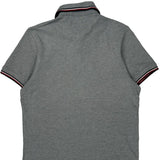 Tommy Hilfiger Slim Fit Polo Shirt - Medium Grey Cotton