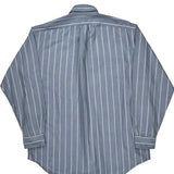 Ralph Lauren Striped Shirt - Medium Blue Cotton